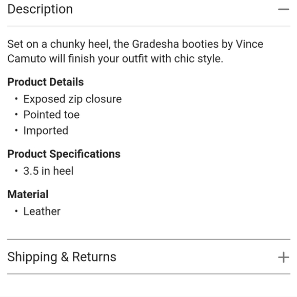 Vince camuto booties - Picture 9 of 9